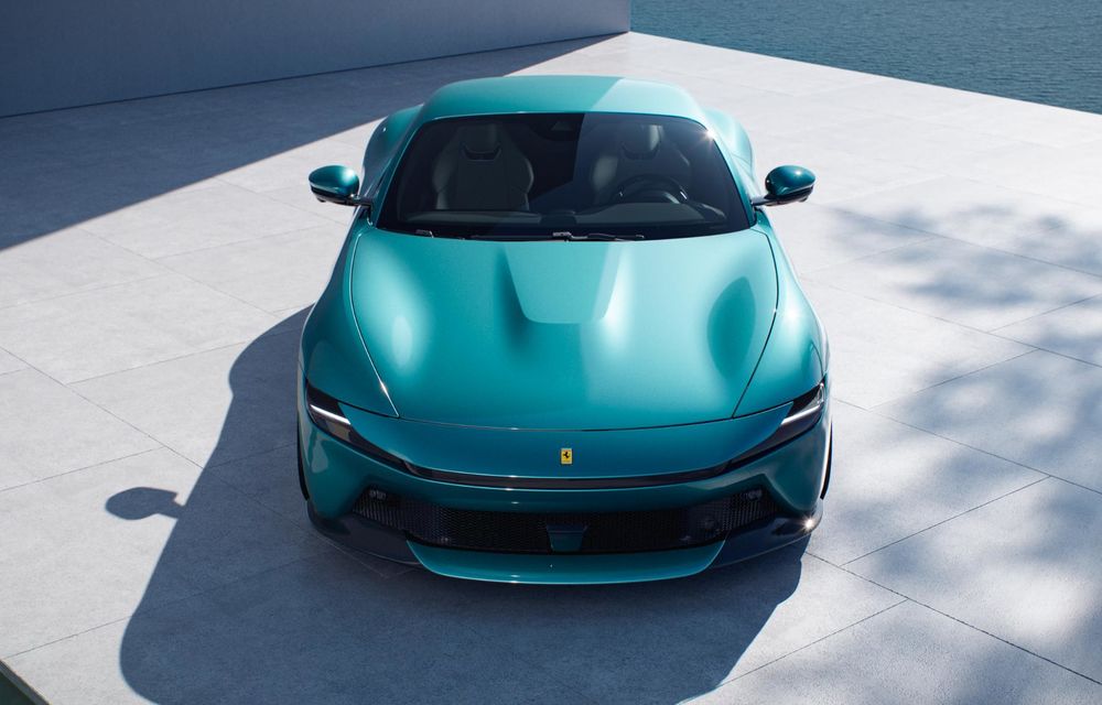 Noul Ferrari Amalfi: urmașul lui Roma are un motor V8 mai puternic - Poza 5