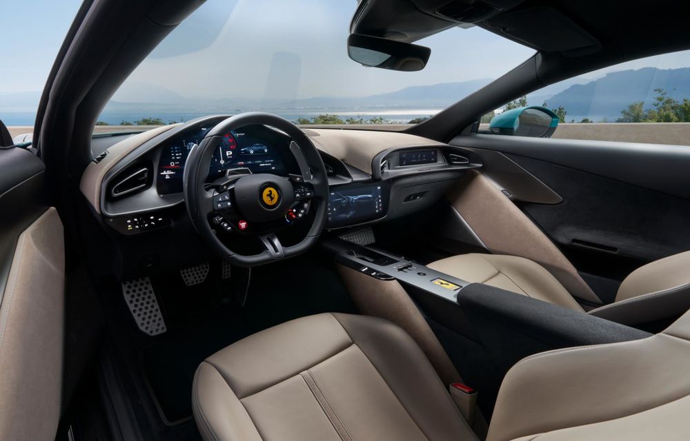 Noul Ferrari Amalfi: urmașul lui Roma are un motor V8 mai puternic - Poza 20
