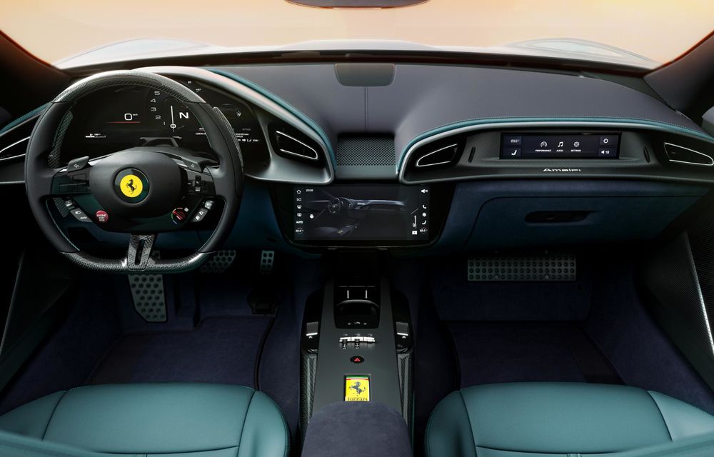 Noul Ferrari Amalfi: urmașul lui Roma are un motor V8 mai puternic - Poza 25