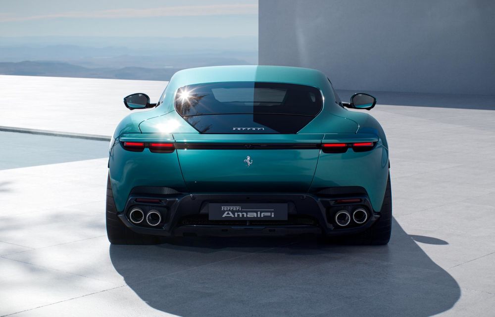Noul Ferrari Amalfi: urmașul lui Roma are un motor V8 mai puternic - Poza 14
