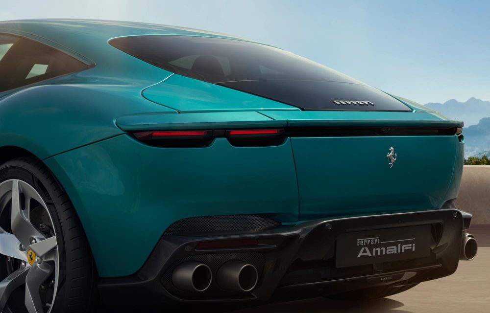 Noul Ferrari Amalfi: urmașul lui Roma are un motor V8 mai puternic - Poza 17