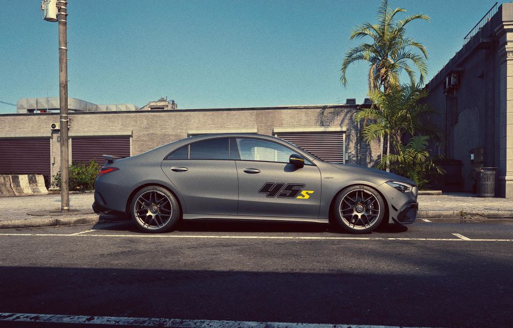Mercedes-AMG își ia rămas bun de la CLA 45 S cu o ediție specială de adio - Poza 2