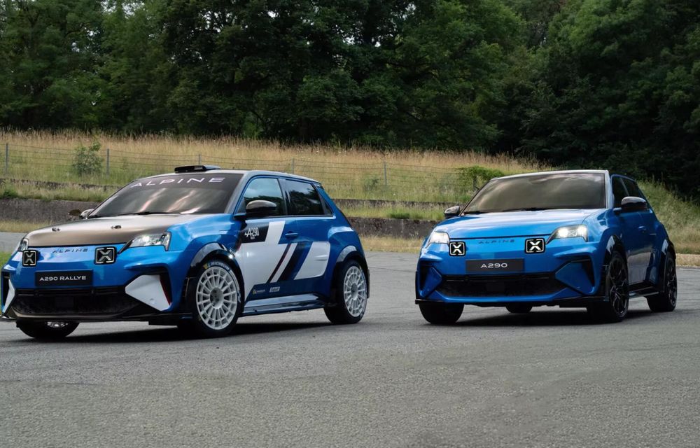 A290 Rallye, hot hatch-ul electric de competiție lansat de Alpine - Poza 2