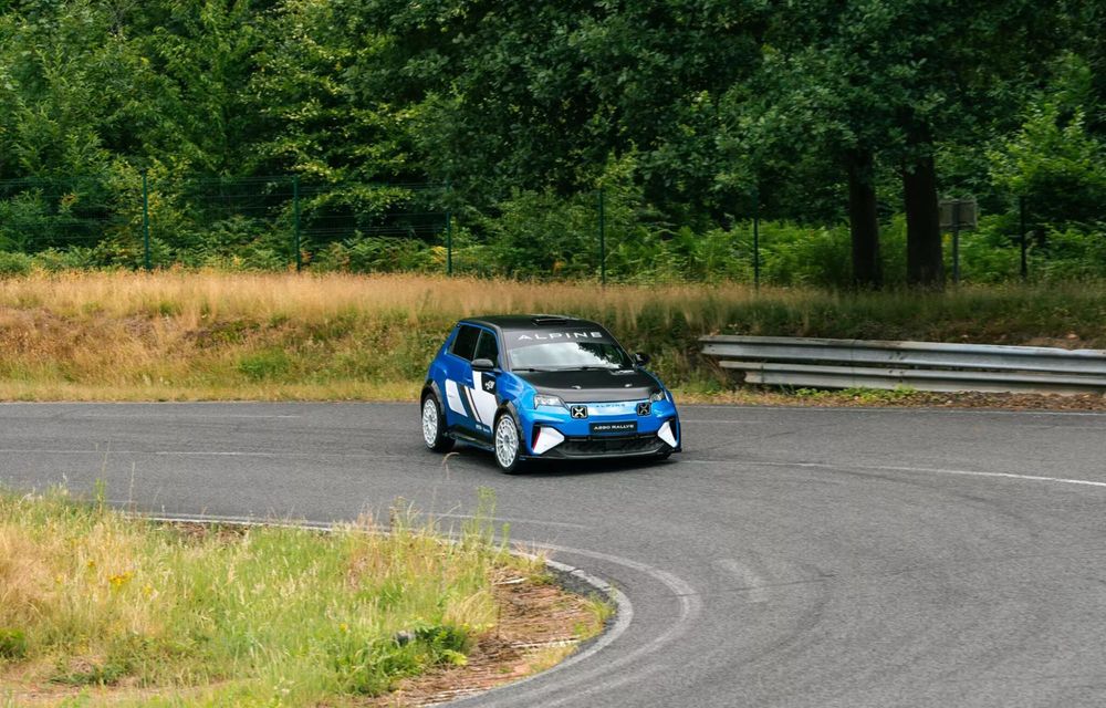 A290 Rallye, hot hatch-ul electric de competiție lansat de Alpine - Poza 3