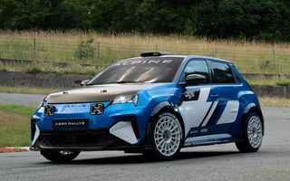 A290 Rallye, hot hatch-ul electric de competiție lansat de Alpine