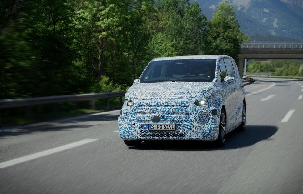 VLE, viitoarea utilitară electrică Mercedes-Benz, a parcurs 1.090 de kilometri în 13 ore - Poza 2