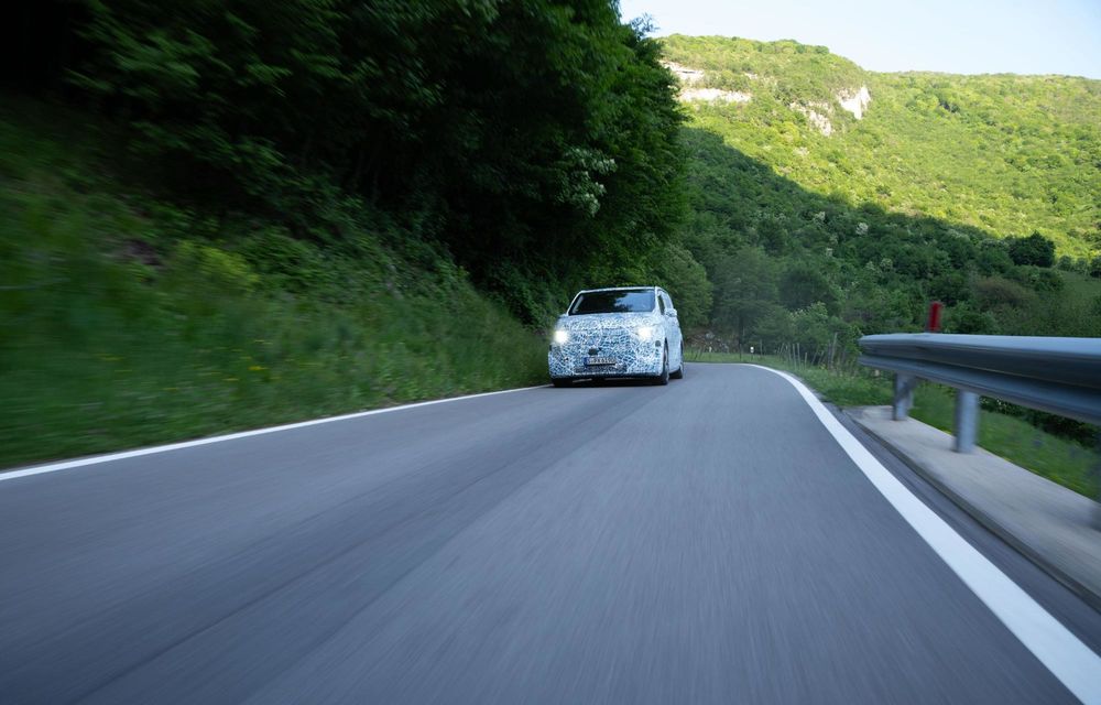 VLE, viitoarea utilitară electrică Mercedes-Benz, a parcurs 1.090 de kilometri în 13 ore - Poza 4