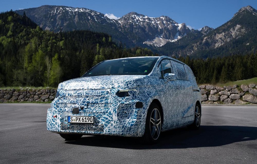 VLE, viitoarea utilitară electrică Mercedes-Benz, a parcurs 1.090 de kilometri în 13 ore - Poza 1