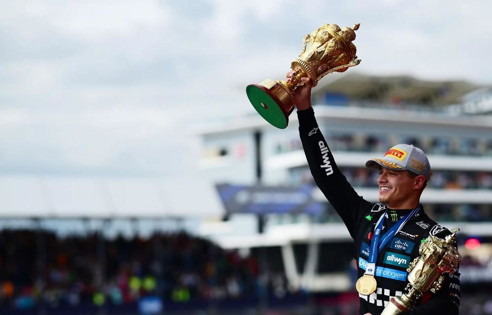 F1 Marea Britanie: Lando Norris câștigă pe teren propriu. Primul podium pentru Nico Hulkenberg - Poza 1