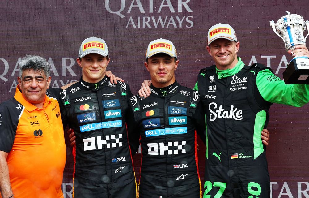 F1 Marea Britanie: Lando Norris câștigă pe teren propriu. Primul podium pentru Nico Hulkenberg - Poza 8