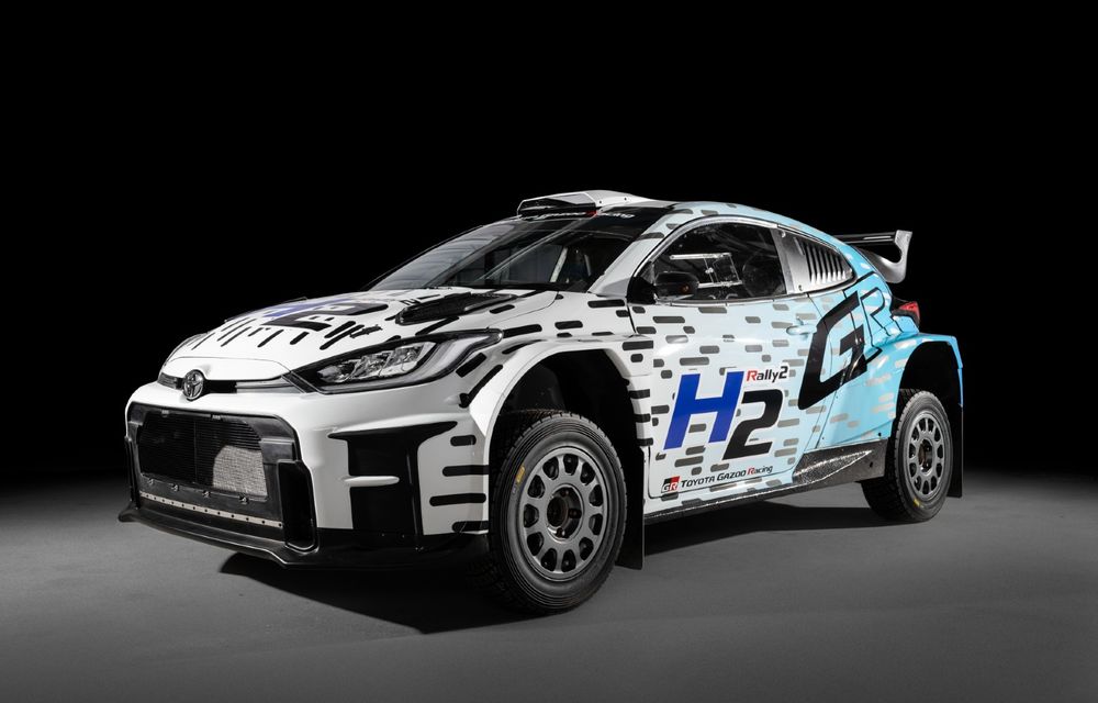 Toyota GR Yaris Rally2: mașină de raliu cu motor alimentat cu hidrogen - Poza 1