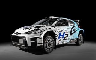 Toyota GR Yaris Rally2: mașină de raliu cu motor alimentat cu hidrogen