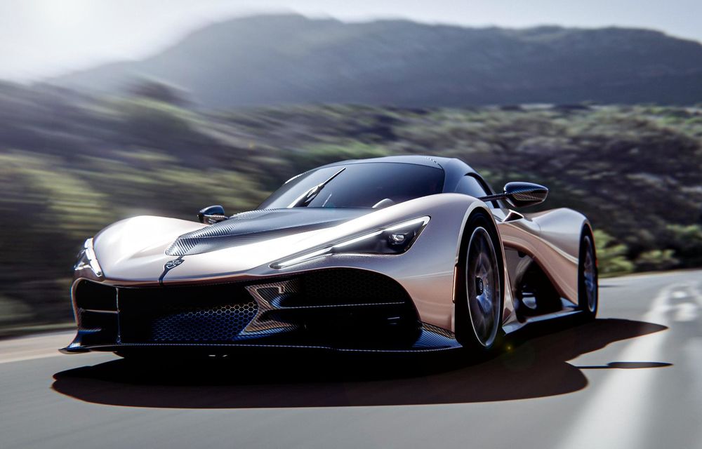Noul Zenvo Aurora Tur: hypercar danez cu motor V12 hibrid de 1850 cai putere - Poza 2