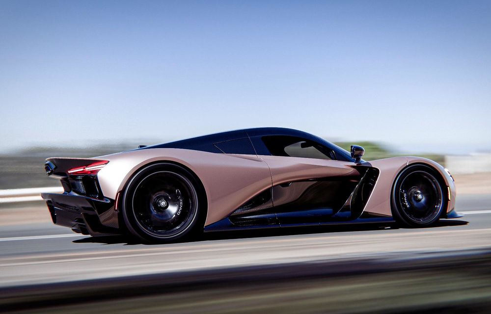 Noul Zenvo Aurora Tur: hypercar danez cu motor V12 hibrid de 1850 cai putere - Poza 5