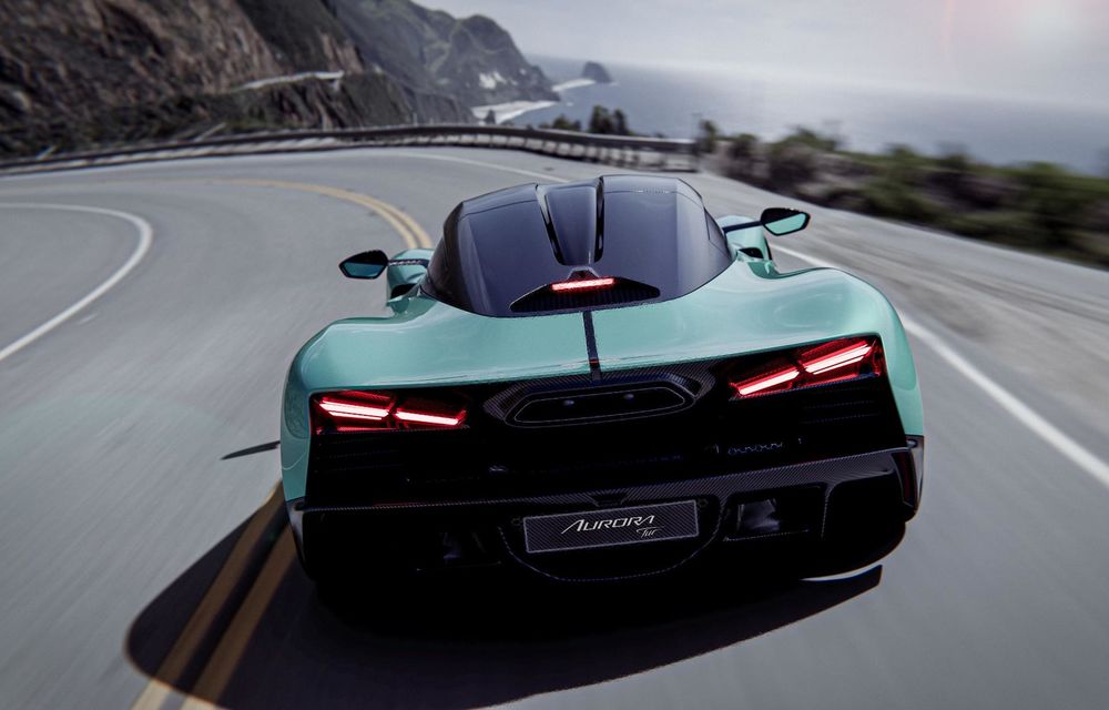 Noul Zenvo Aurora Tur: hypercar danez cu motor V12 hibrid de 1850 cai putere - Poza 6