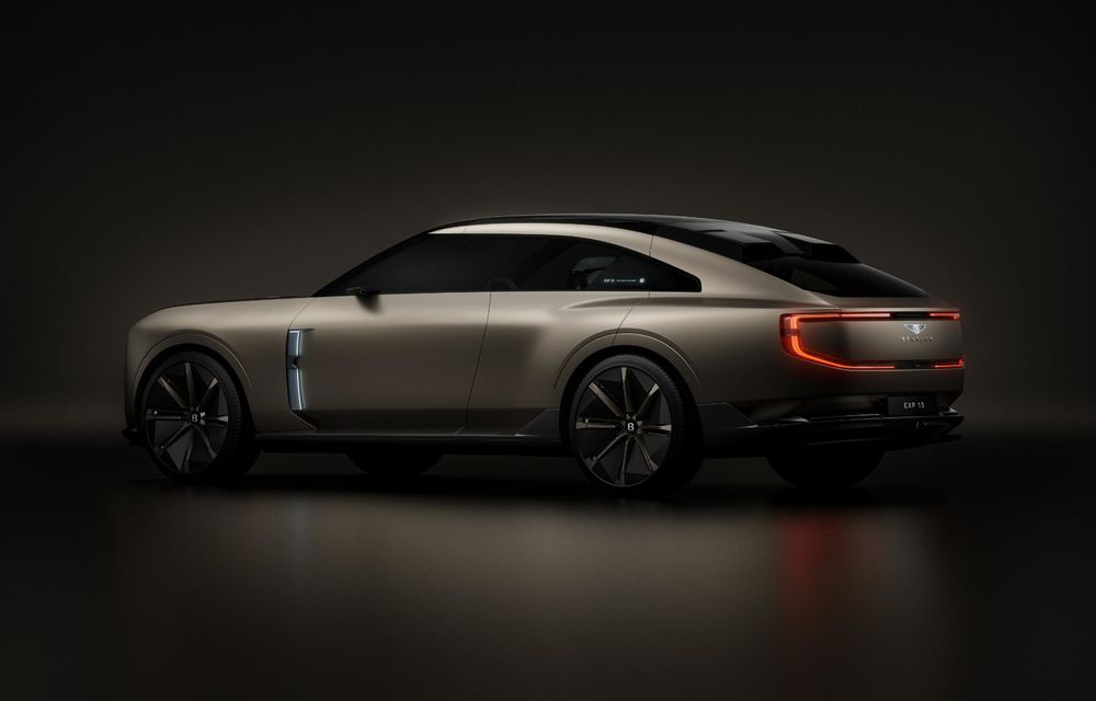Noul concept Bentley EX 15: anunță prima electrică a mărcii britanice - Poza 5