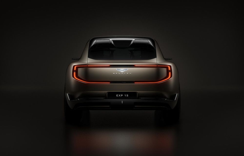 Noul concept Bentley EX 15: anunță prima electrică a mărcii britanice - Poza 7