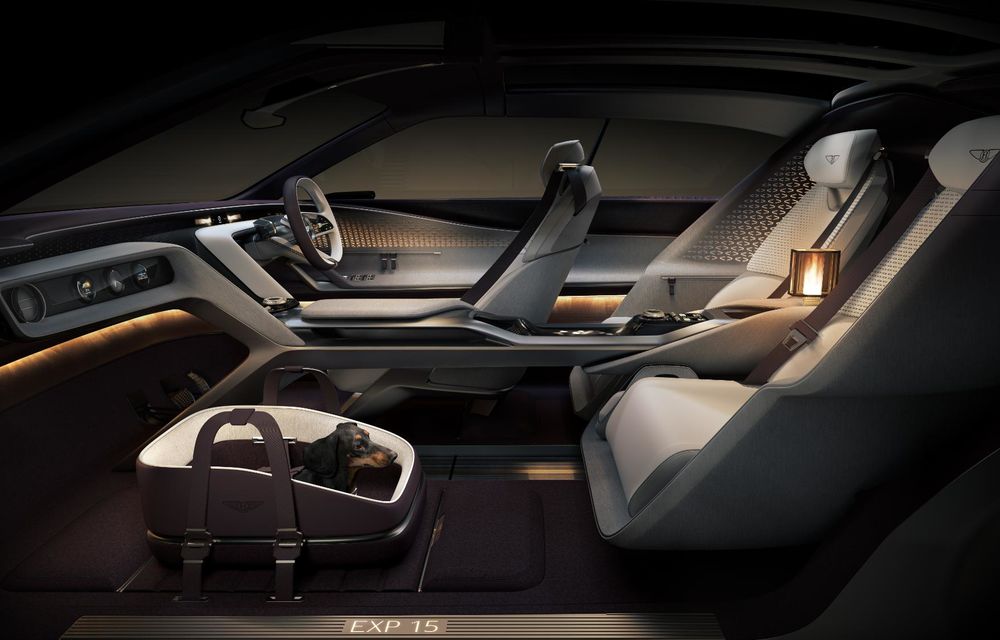 Noul concept Bentley EX 15: anunță prima electrică a mărcii britanice - Poza 16