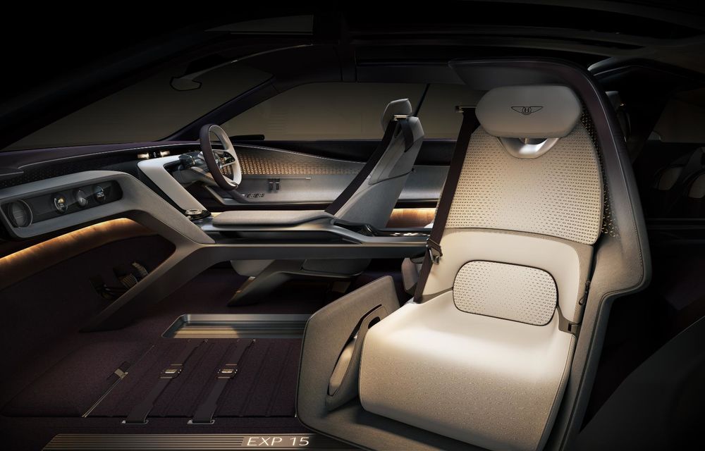 Noul concept Bentley EX 15: anunță prima electrică a mărcii britanice - Poza 17