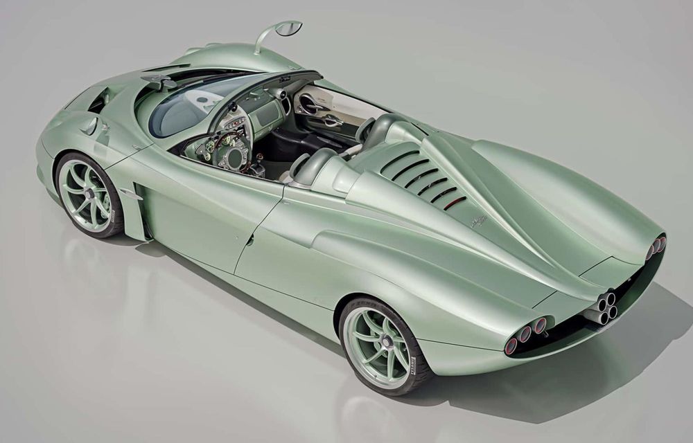 Noul Pagani Huayra Codalunga, inspirat de mașinile de curse din anii 1960 - Poza 2