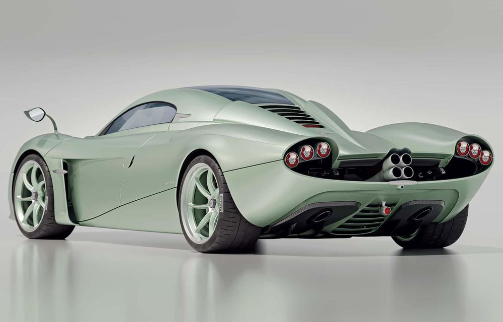 Noul Pagani Huayra Codalunga, inspirat de mașinile de curse din anii 1960 - Poza 6