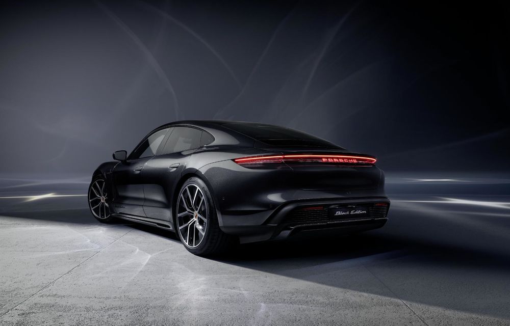 Negrul e la modă: Porsche lansează noul Taycan Black Edition - Poza 3
