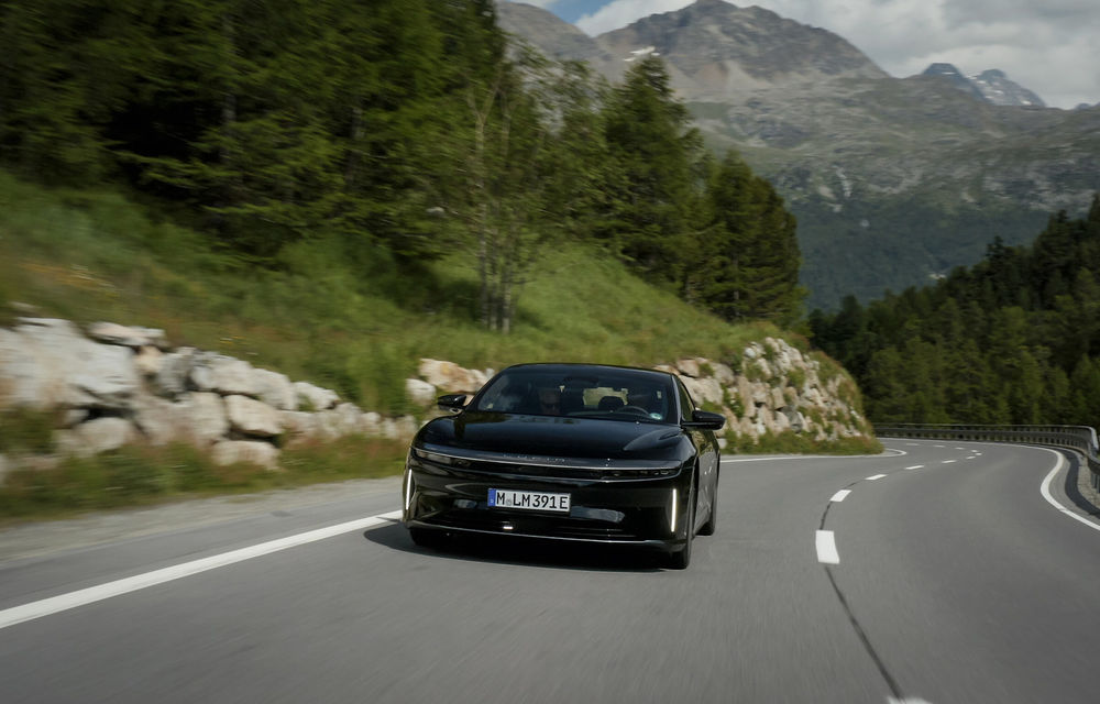 RECORD: Lucid Air a parcurs 1.205 kilometri cu o singură încărcare - Poza 1