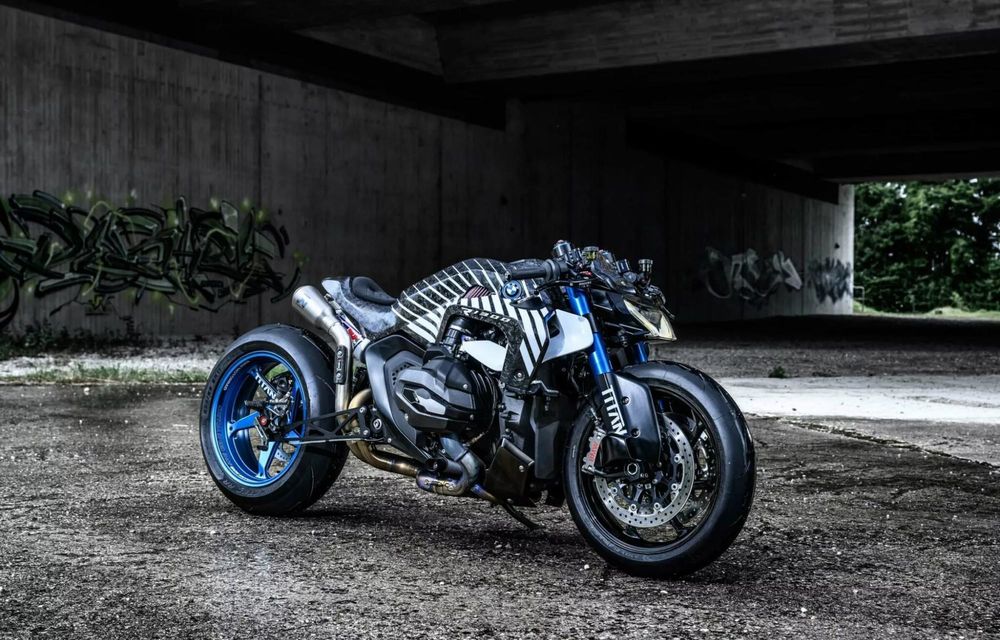 BMW Titan, noul concept de motocicletă BMW, care vine cu NOS - Poza 3
