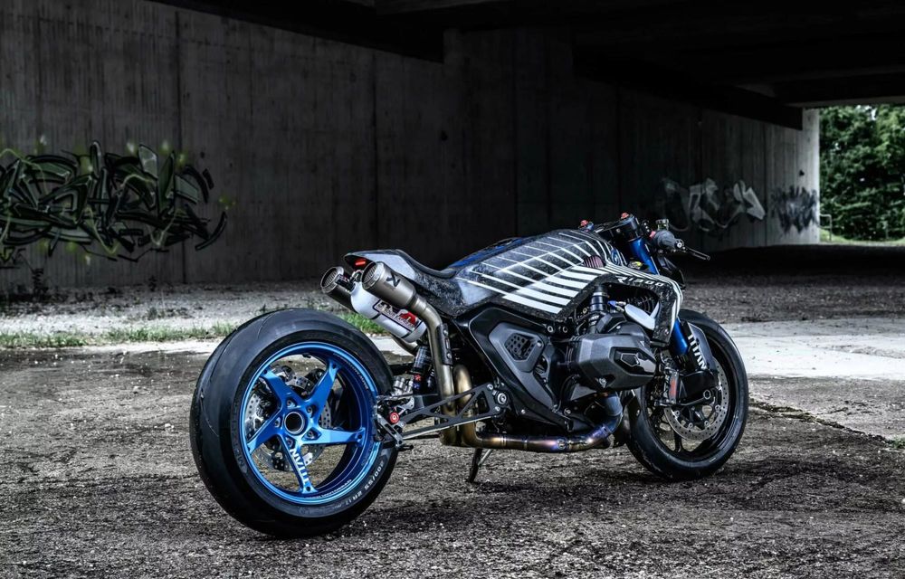 BMW Titan, noul concept de motocicletă BMW, care vine cu NOS - Poza 4