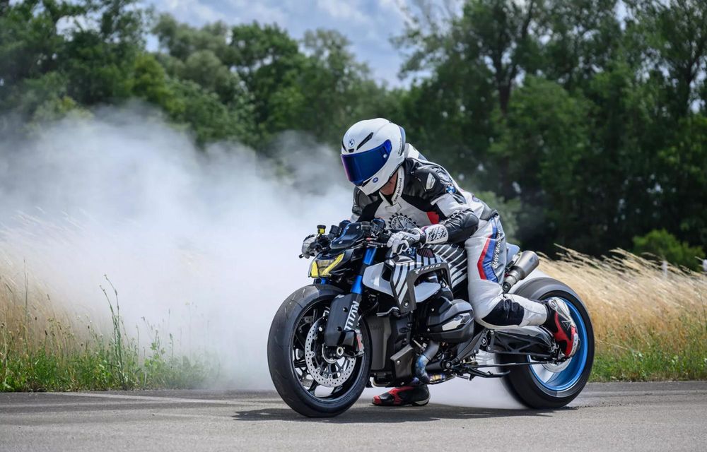BMW Titan, noul concept de motocicletă BMW, care vine cu NOS - Poza 7