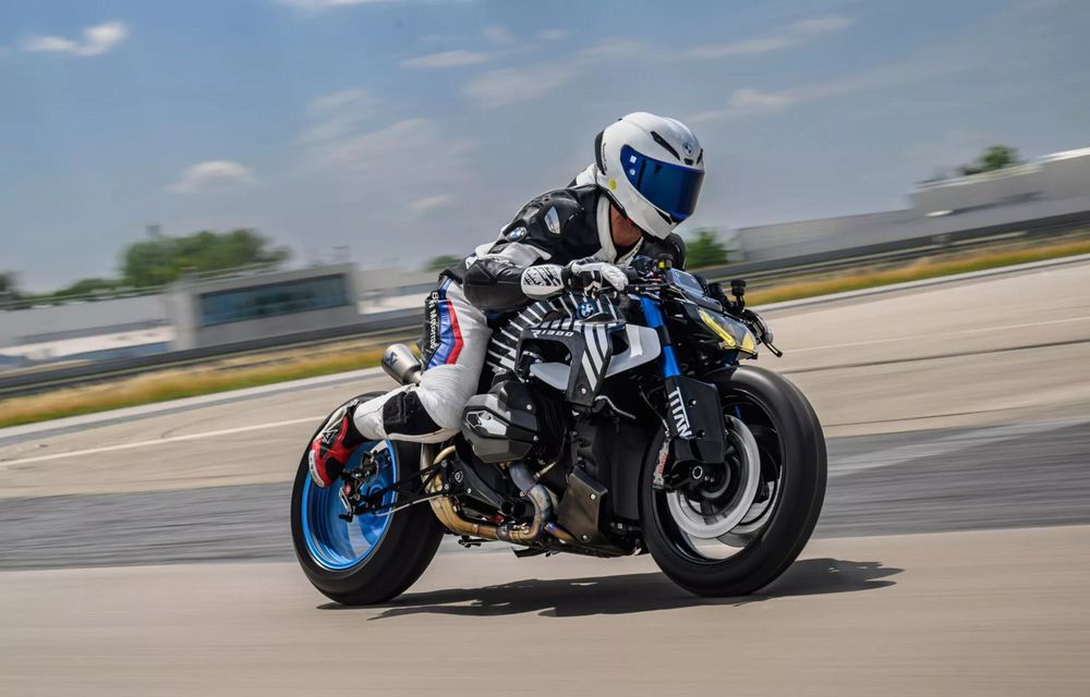 BMW Titan, noul concept de motocicletă BMW, care vine cu NOS - Poza 8