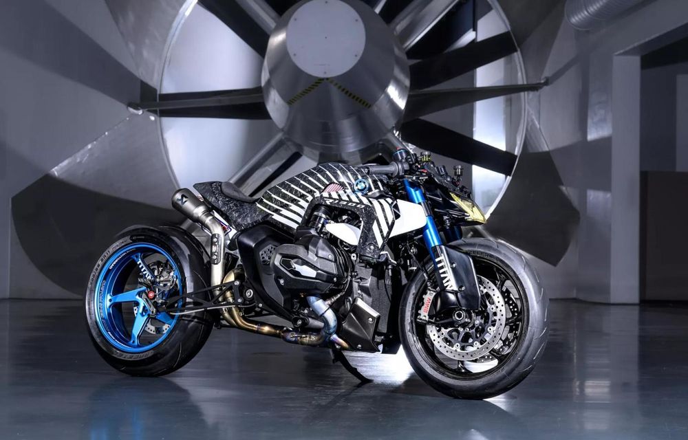 BMW Titan, noul concept de motocicletă BMW, care vine cu NOS - Poza 1