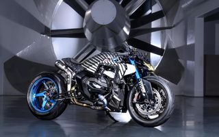 BMW Titan, noul concept de motocicletă BMW, care vine cu NOS