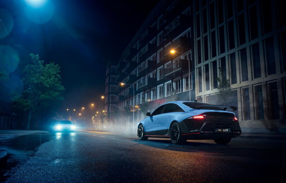 Noul Hyundai Ioniq 6 N: versiune de performanță cu 650 CP - Poza 4