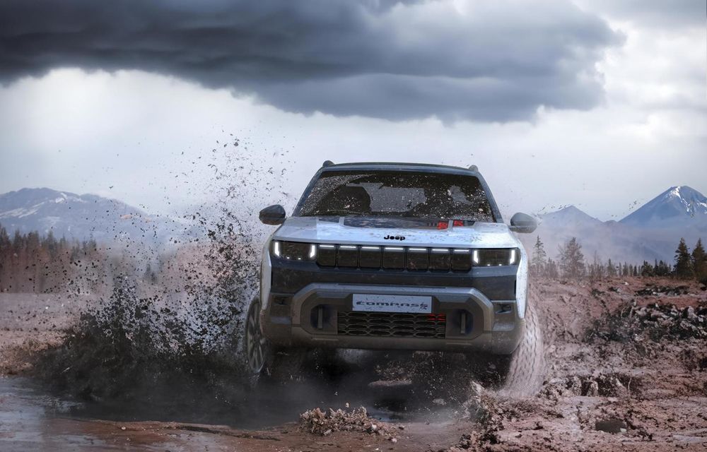 Jeep prezintă noul Compass 4xe, versiune pregătită pentru off-road - Poza 1