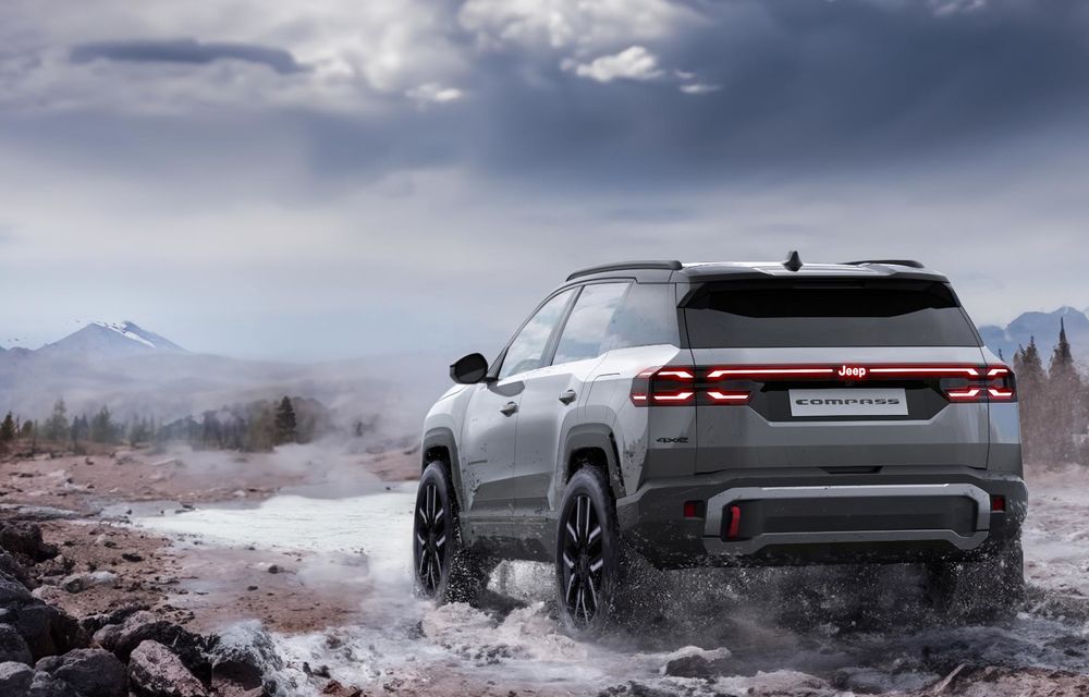 Jeep prezintă noul Compass 4xe, versiune pregătită pentru off-road - Poza 3