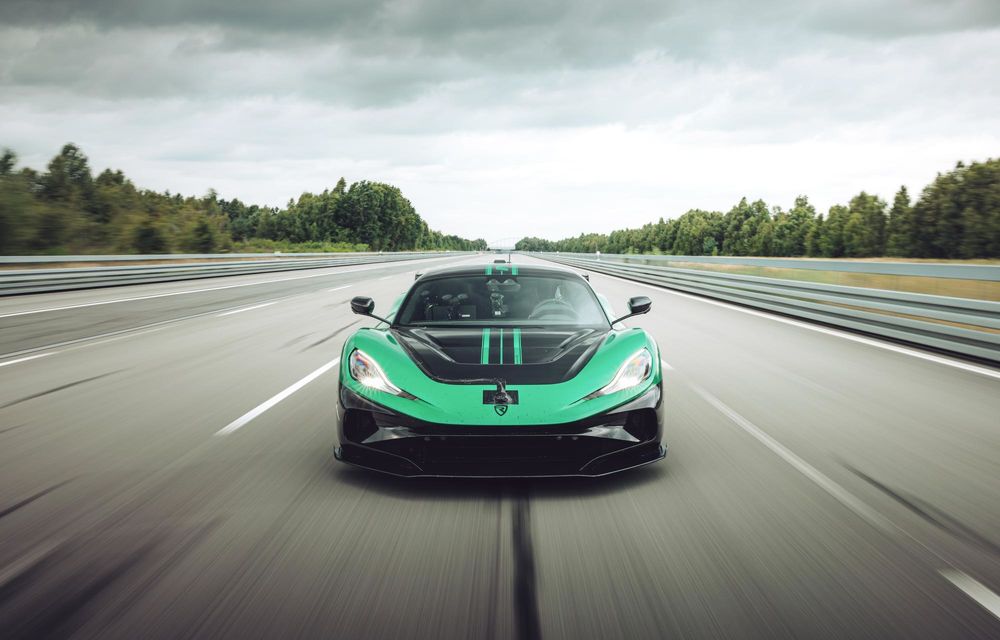 RECORD: Rimac Nevera R stabilește 24 de recorduri mondiale. Cea mai rapidă mașină de serie în repriza 0-400-0 km/h - Poza 2