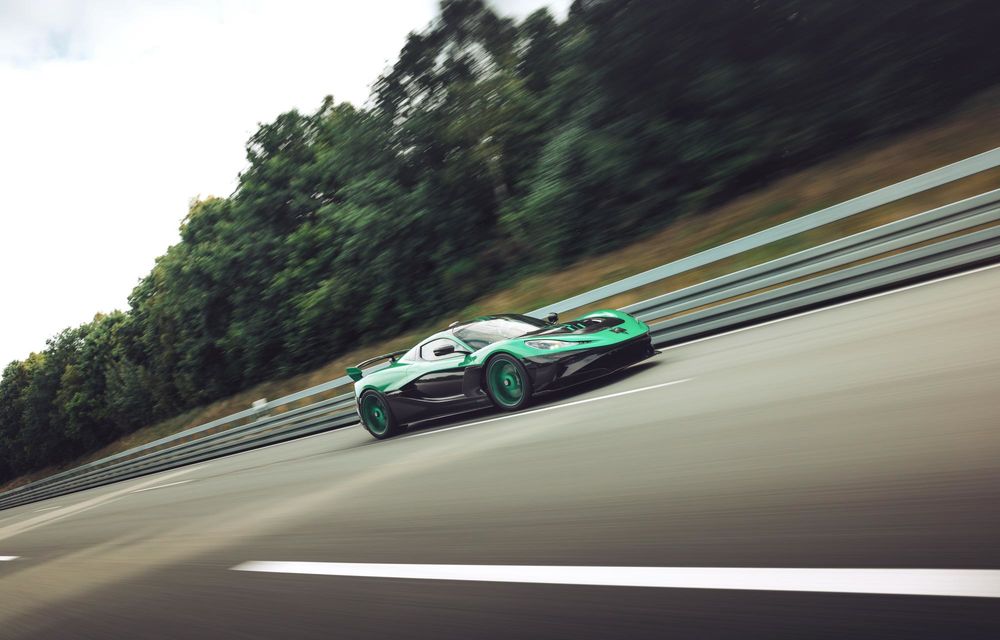 RECORD: Rimac Nevera R stabilește 24 de recorduri mondiale. Cea mai rapidă mașină de serie în repriza 0-400-0 km/h - Poza 3