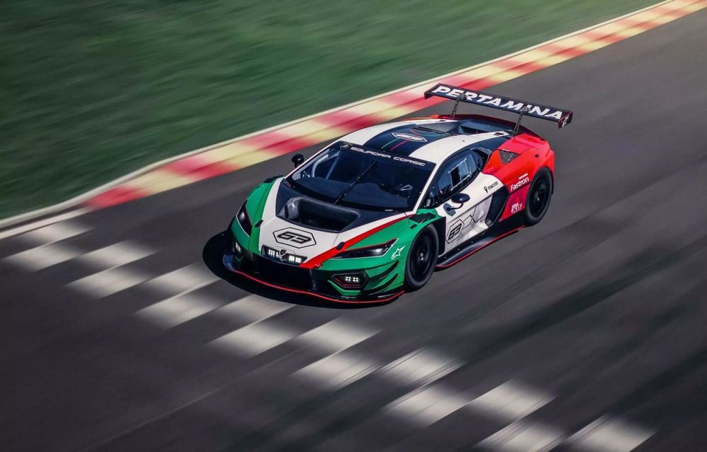 Lamborghini prezintă la Festivalul Vitezei de la Goodwood noul Temerario GT3 - Poza 1