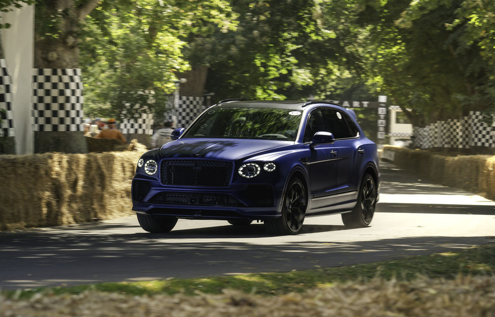 Noul Bentley Bentayga Speed, cel mai rapid SUV termic de serie pe urcarea de la Goodwood - Poza 1