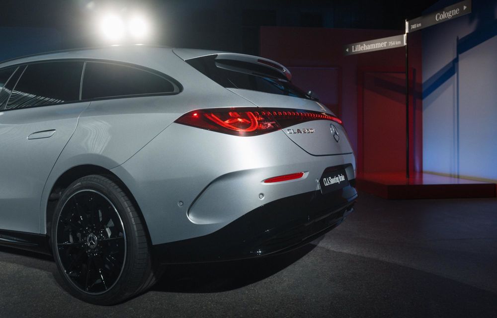 Noul Mercedes-Benz CLA Shooting Brake, primul shooting brake electric al mărcii - Poza 12