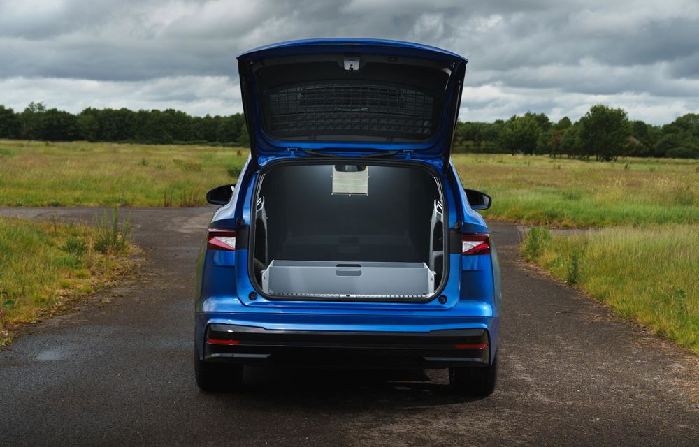 Noua Skoda Enyaq Cargo: prima utilitară electrică a mărcii - Poza 5