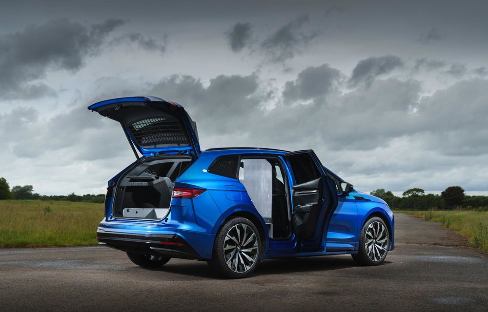 Noua Skoda Enyaq Cargo: prima utilitară electrică a mărcii - Poza 8