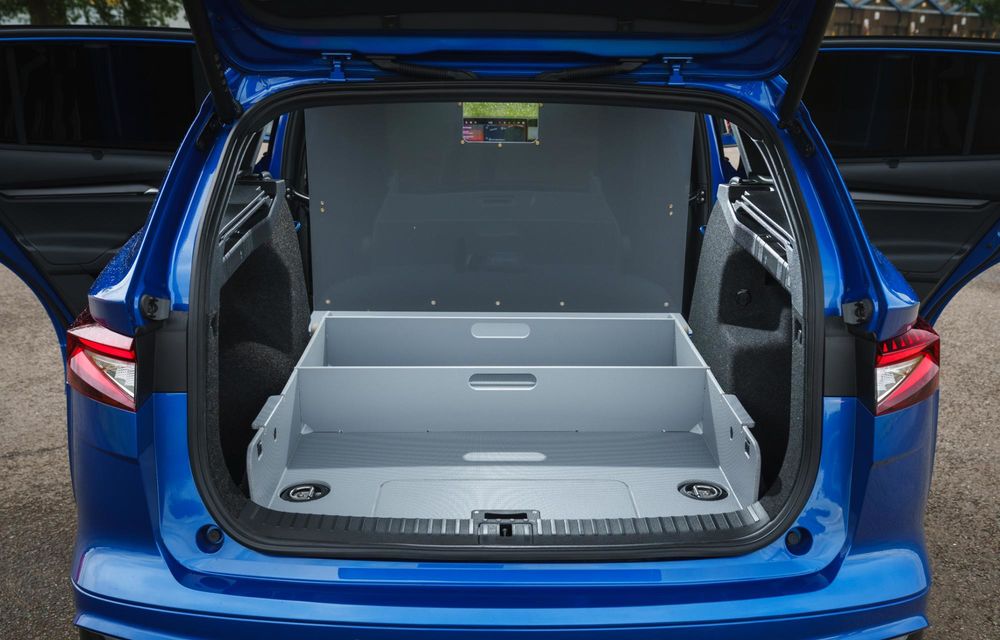 Noua Skoda Enyaq Cargo: prima utilitară electrică a mărcii - Poza 14