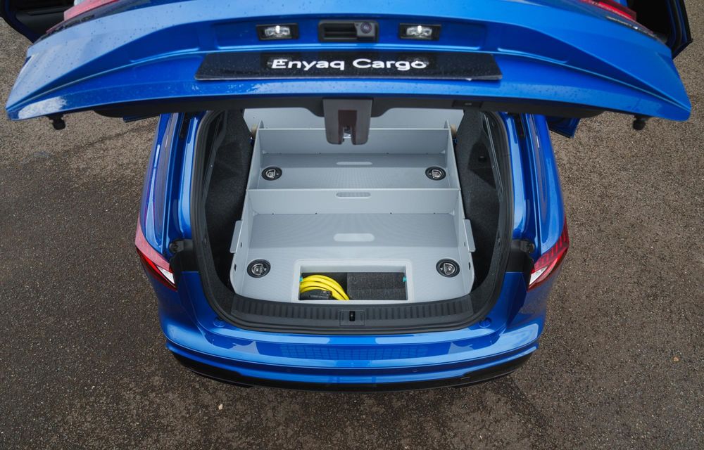 Noua Skoda Enyaq Cargo: prima utilitară electrică a mărcii - Poza 19