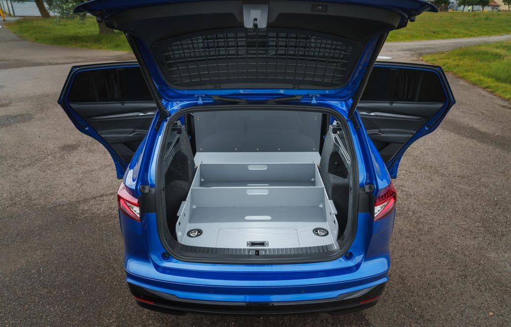 Noua Skoda Enyaq Cargo: prima utilitară electrică a mărcii - Poza 20