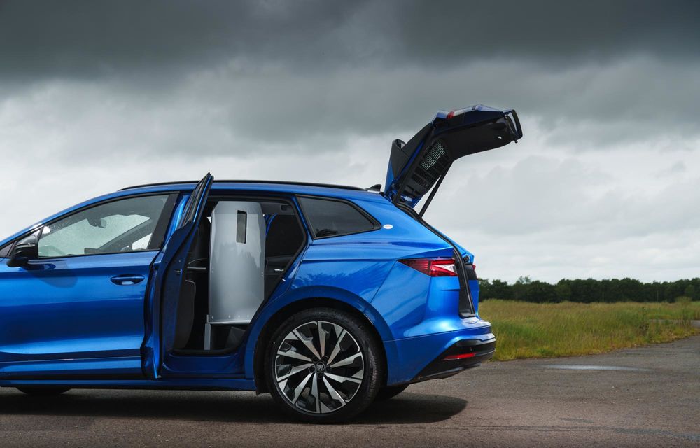 Noua Skoda Enyaq Cargo: prima utilitară electrică a mărcii - Poza 9