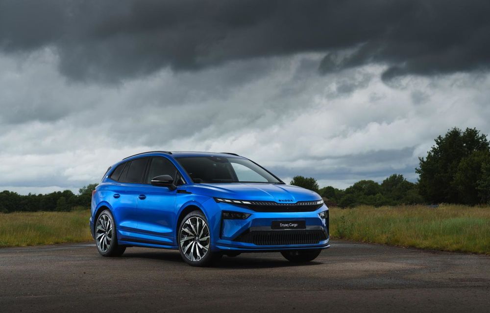 Noua Skoda Enyaq Cargo: prima utilitară electrică a mărcii - Poza 1