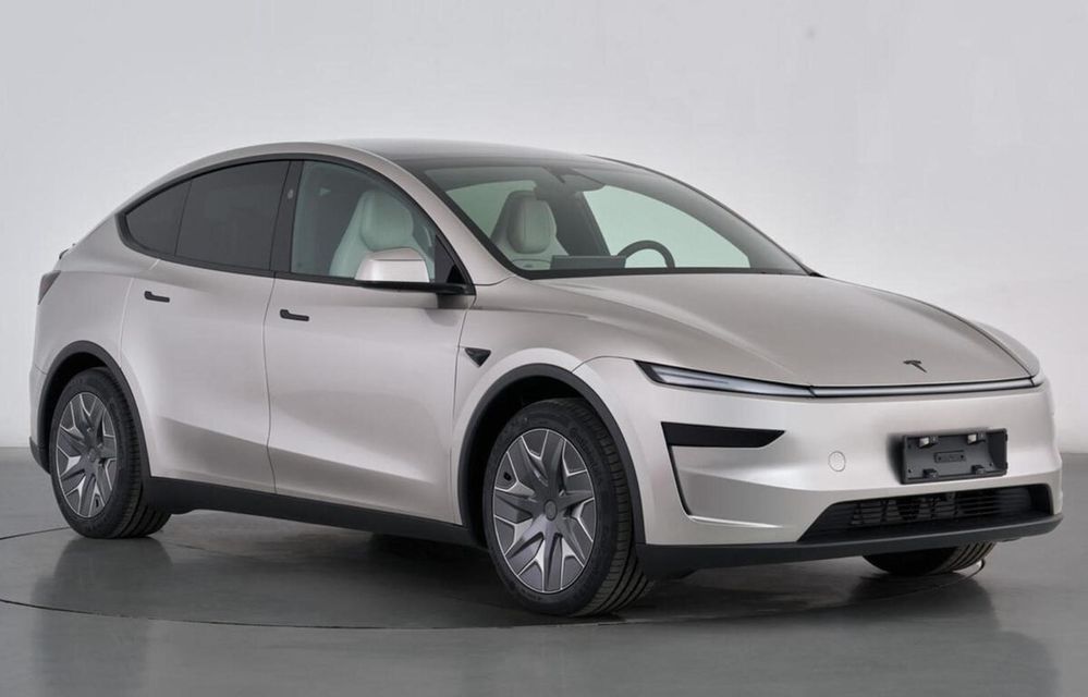 Noua Tesla Model Y pentru China: ampatament alungit și 3 rânduri de scaune - Poza 1