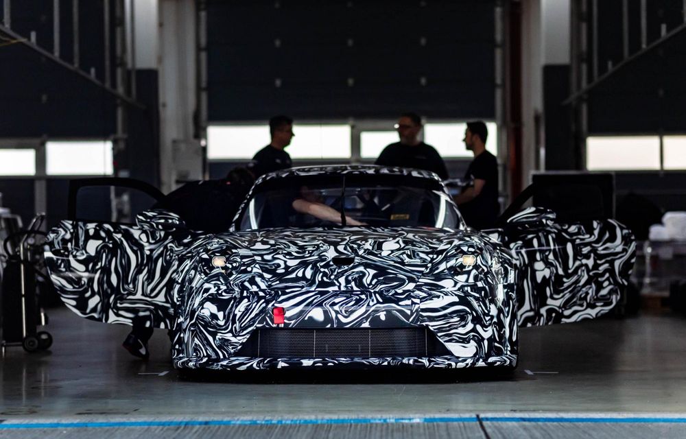 Porsche testează noul 911 Cup pentru competiții. Debut în 2026 - Poza 2